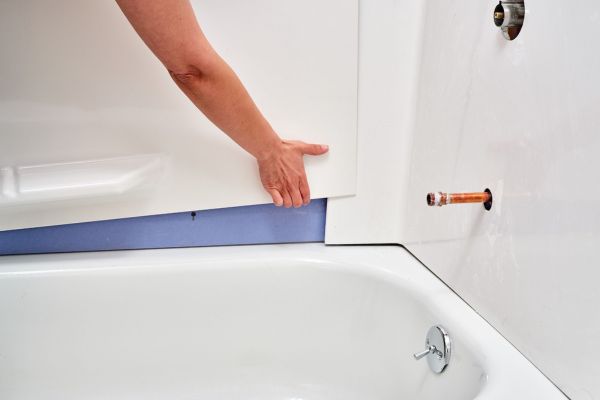 Installing a Bathtub Surrounds Albuquerque, NM - Elevare Builders LLC